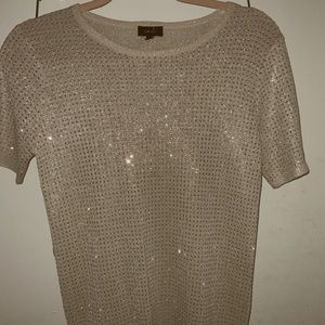 Ontwelfth Lightweight Gold Sweater Medium